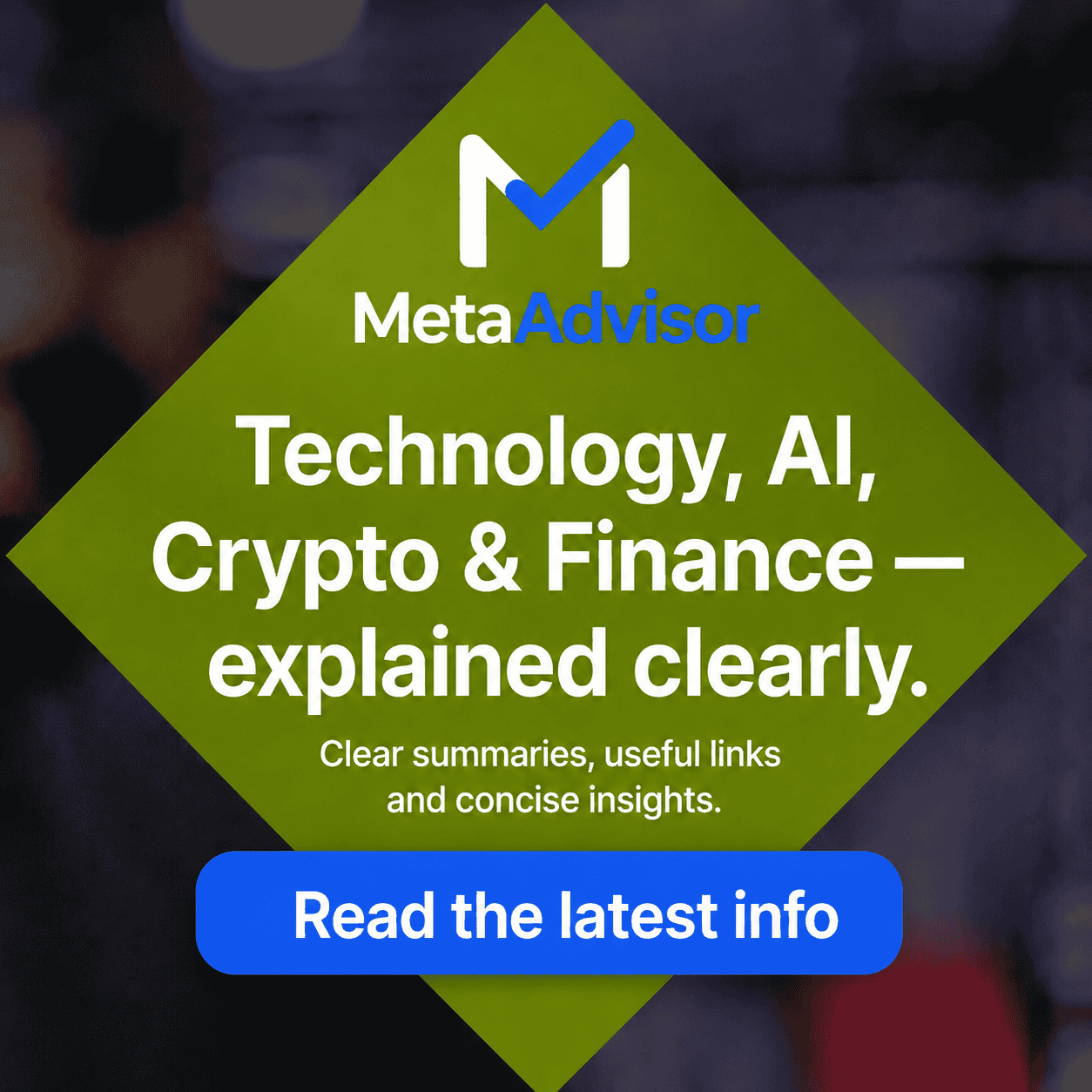 MetaAdvisor - Technology, AI, Crypto and Finance